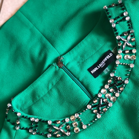 Karl Lagerfeld Jeweled Shirt - Picture 3 of 4